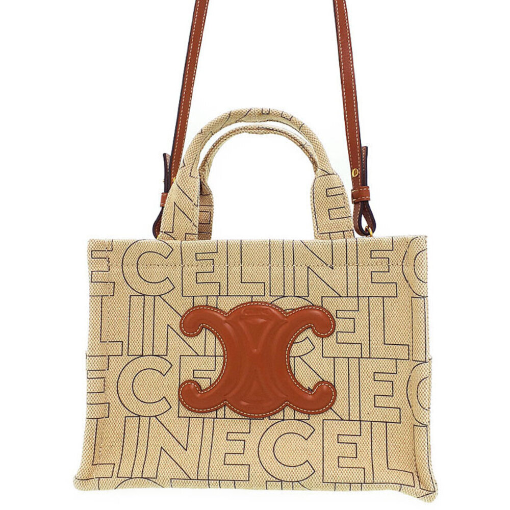 Celine Cabas Logo Thais Bag Triomphe - Picture 2 of 9